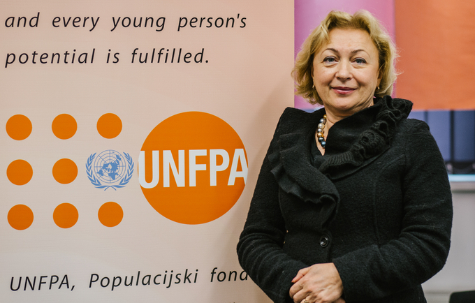 Dr.Doina Bologa, UNFPA Representative for Bosnia and Herzegovina
