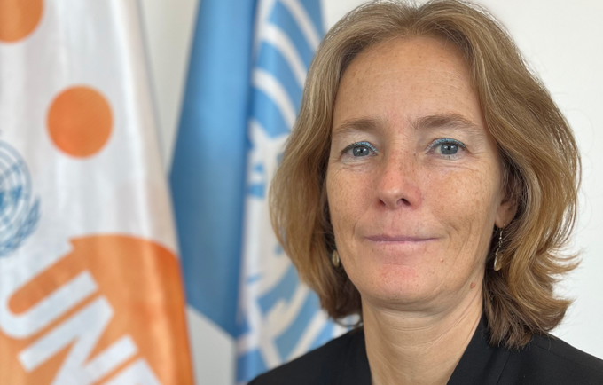 photo of the UNFPA Regional Director Florence Bauer