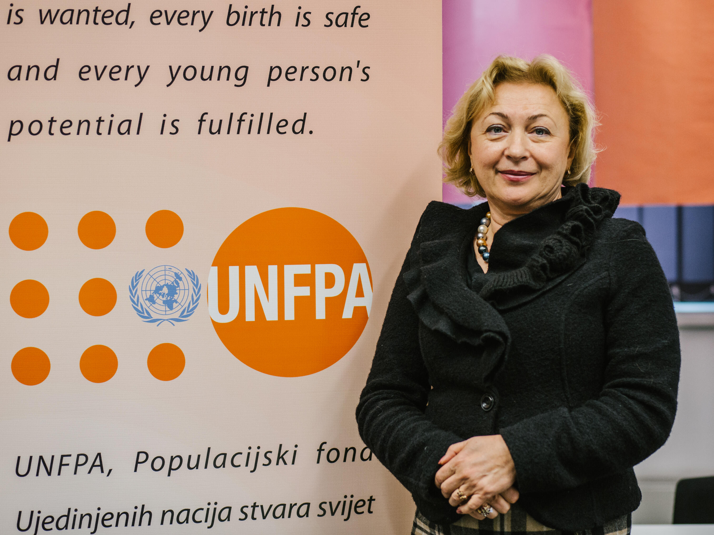 Dr.Doina Bologa, UNFPA Representative for Bosnia and Herzegovina