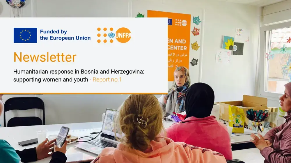 Humanitarian response in Bosnia and Herzegovina: supporting women and youth - Report no.1