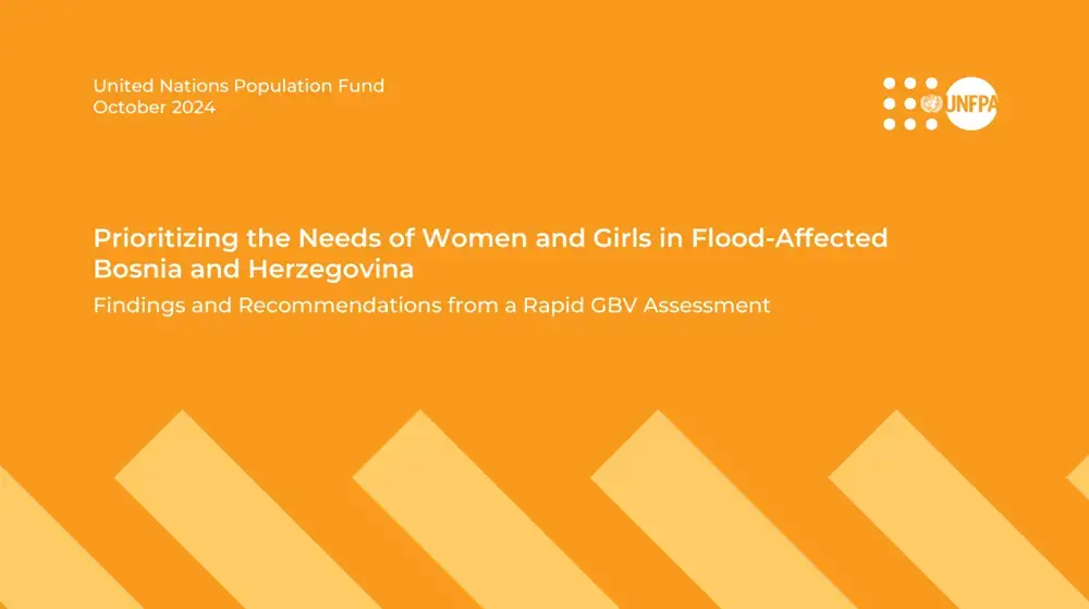 Prioritizing the Needs of Women and Girls in Flood-Affected Bosnia and Herzegovina Findings and Recommendations from a Rapid GBV Assessment