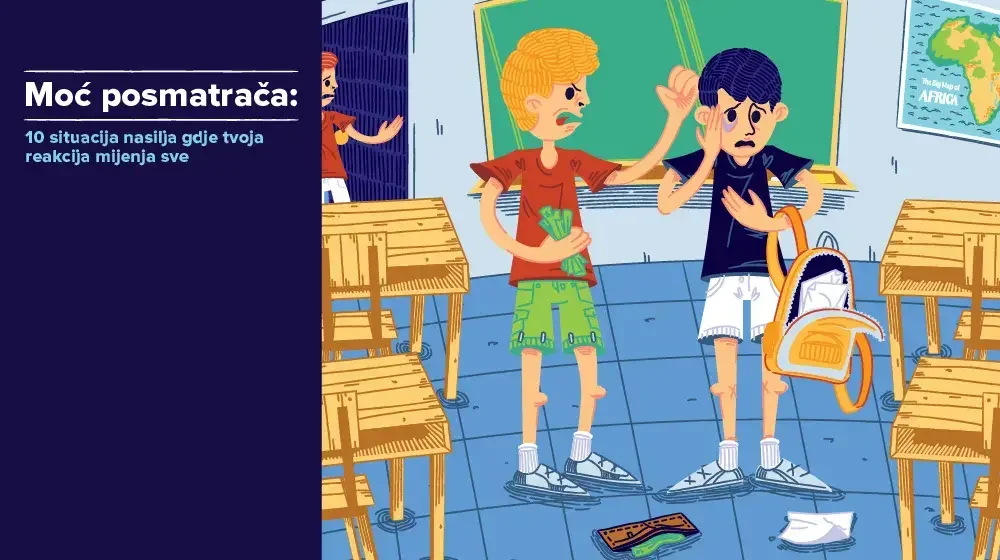 Moć posmatrača: 10 situacija nasilja gdje tvoja reakcija mijenja sve