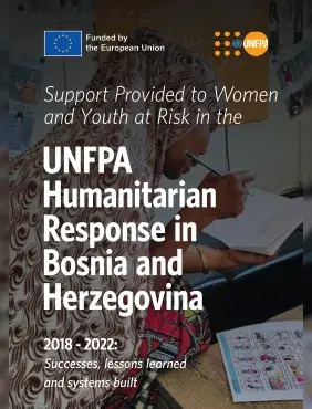 Support Provided for Women and Youth at Risk in the UNFPA Humanitarian Response in Bosnia and Herzegovina