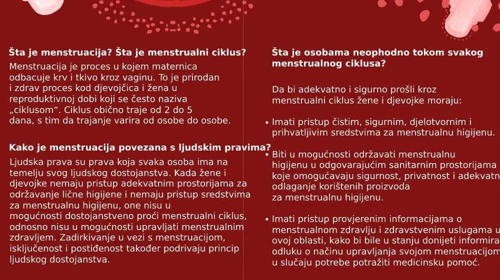 Menstruacija: mitovi i pitanja